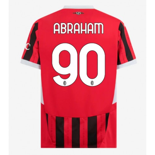 AC Milan Tammy Abraham #90 Domaci Dres 2024-25 Kratak Rukav